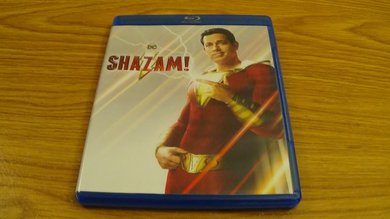 Shazam! (blu-ray unboxing)
