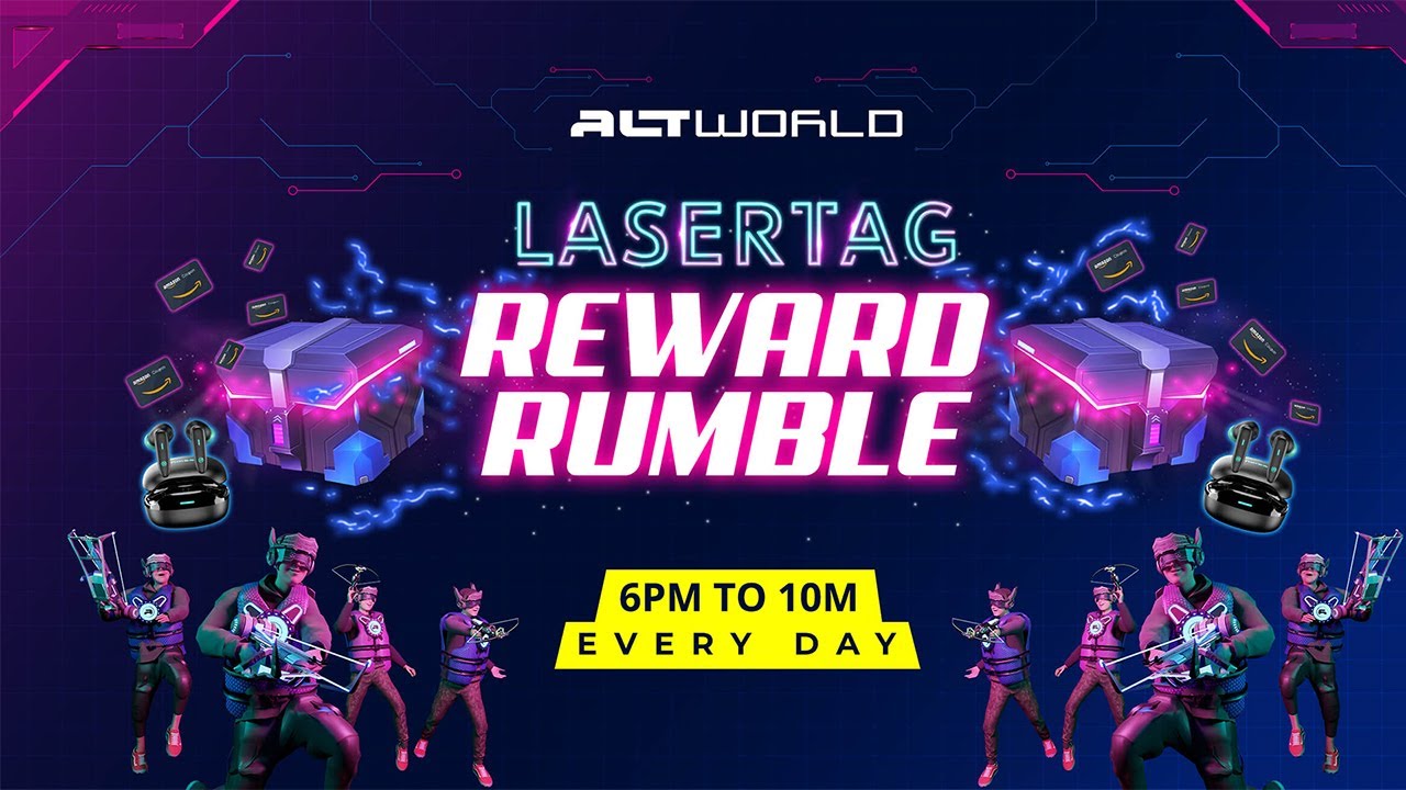 LASERTAG REWARD RUMBLE | Download the Game & Win Exciting Prizes Daily | AltWorld Gameplay