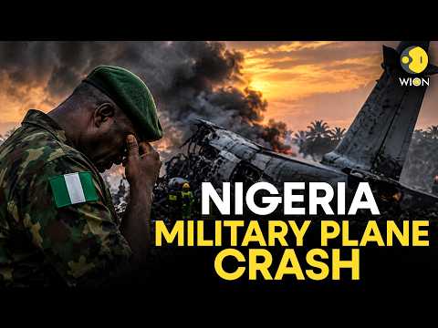 Nigerian Military Aircraft Crash Kills Dozens In Benin City | WION Originals