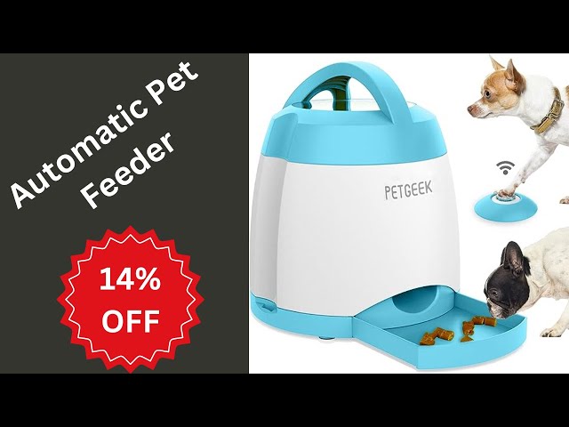 PETGEEK Automatic Dog Treat Dispenser - Elevate Your Dog's IQ Training!, Techwise USA Review