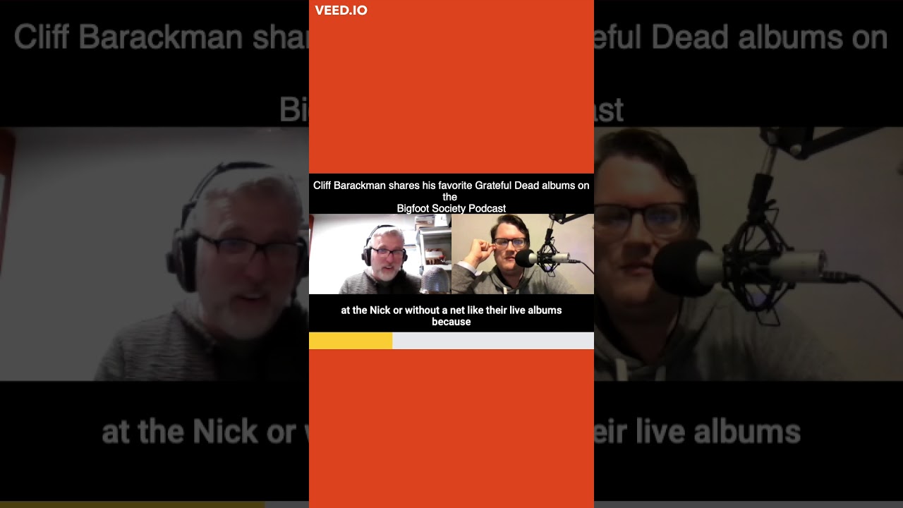 Cliff Barackman shares his favorite Grateful Dead albums on Bigfoot Society #shorts