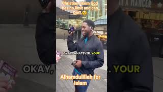 According Christian Claim God has no limit and can Die? 😲 Indeed in Islam God is Eternal