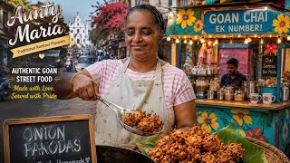 Crispy onion pakodas | Tea time snack | Maria cooks Goa