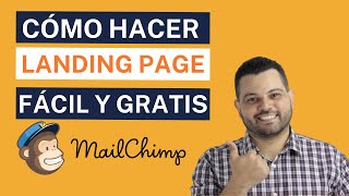 Tutorial Cómo Hacer Una Landing Page Para Tu Webinar Rápido, Fácil Y Gratis Con Mailchimp