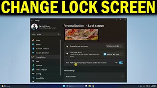 How To Change Lock Screen Wallpaper in Windows 11