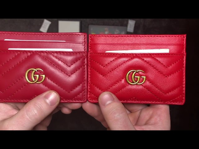 How To Spot Real Vs Fake Gucci Card Case – LegitGrails