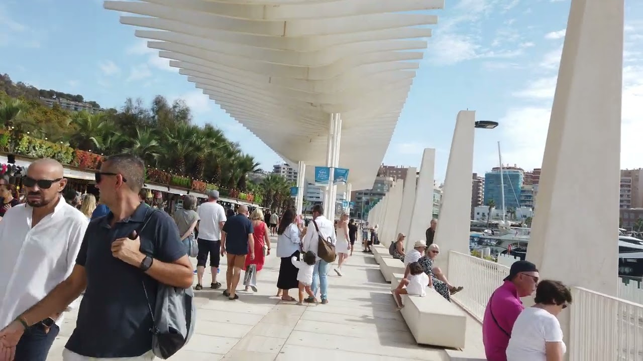 Malaga , Malaga4k , Spain 4k, Malaga4kwalk