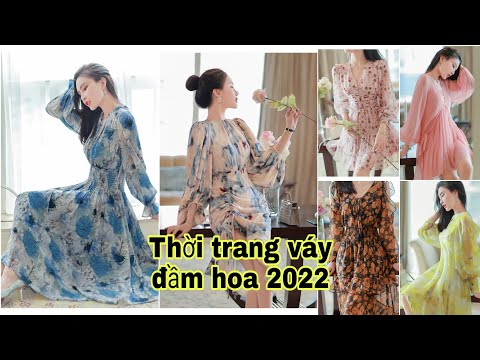 Video Đầm vải voan xu hướng bùng nổ hè 2022|Summer fashion - youtube