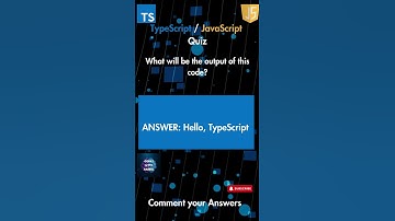TypeScript Basics: Understanding Basic Types | TypeScript Quiz #1