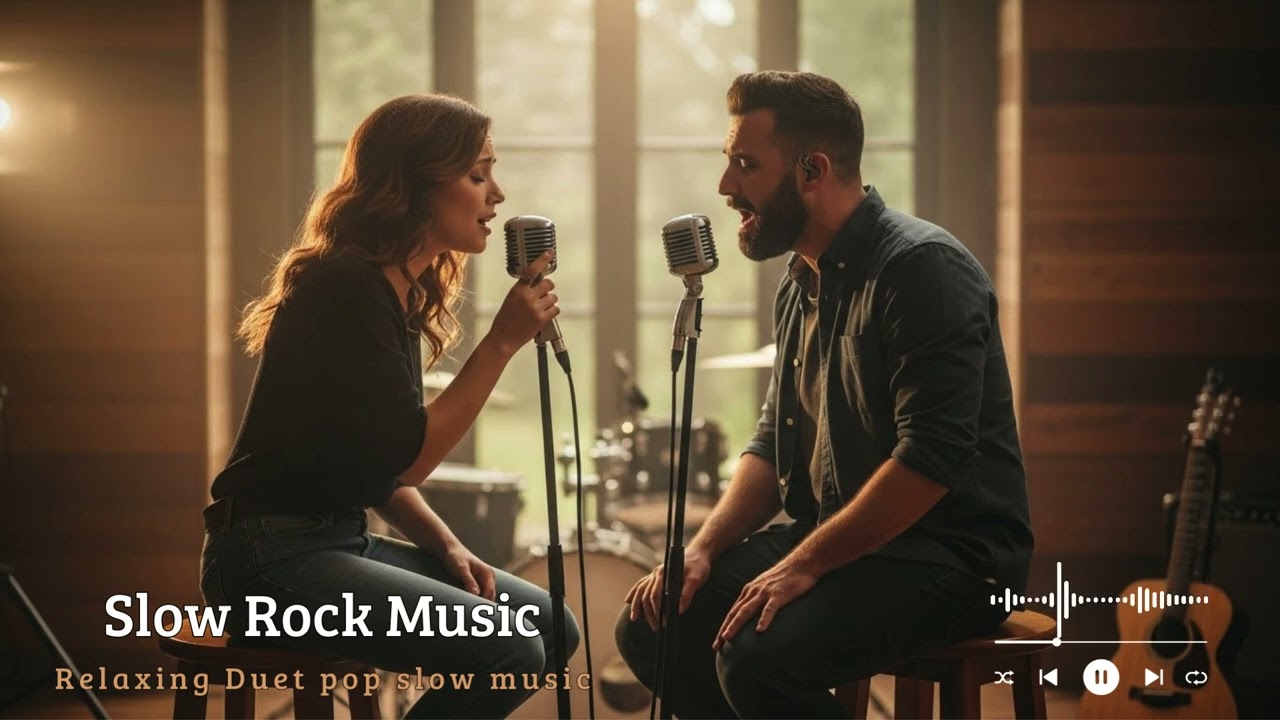 Romantic Duet Slow Rock | Lovers Under the Moonlight