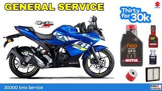 Suzuki Gixxer SF General Service Recommendation