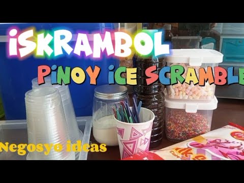 Iskrambol | Ice scramble recipe | Pang negosyo sa taginit