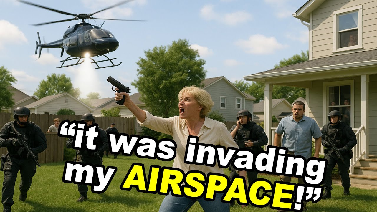 HOA Karen Shot at a Rescue Chopper Over My Backyard—Now the Feds Are After Her |EntitledPeopleReddit