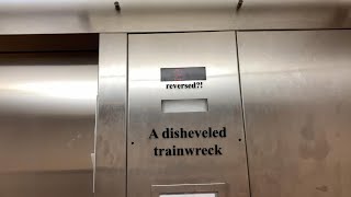 MESSED UP TKE Oildraulic elevator at the Waves Village Shops in Rodanthe NC