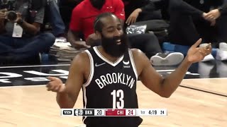 James Harden Had A Hard Time With The New Rules Of Nba After Getting Offensive Foul For Hooking.