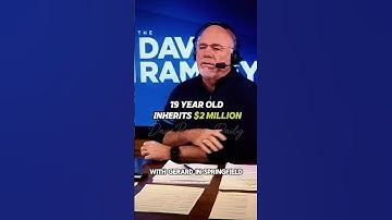 What would you do if you inherited $2 MILLION?! 🤯 #daveramsey