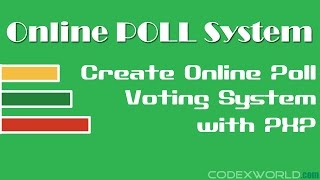 Online Poll And Voting System With Php And Mysql