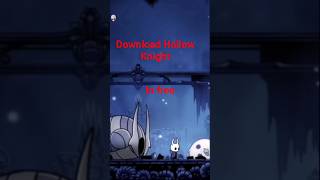 Download Hollow Knight 1 in free on pc #shorts #games @BeastBoyShub