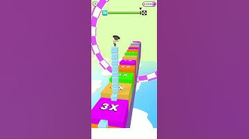 Cube Surfer! (IOS/Android) Gameplay Walkthrough All Levels Eps 76 #Shorts