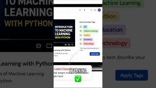 Unlock AI's Secrets: Master Multi-Label Classification! #shorts  #education #ai #fyp #programming