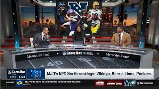 NFL GAMEDAY | M. Robinson breaks NFC North rankings after Vikings beat Colts, Lions upset Packers