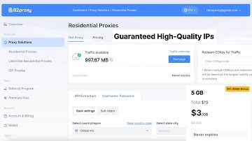 B2Proxy Honest Review 2025 | Residential Proxies, Dashboard & Proxy Setup Tested