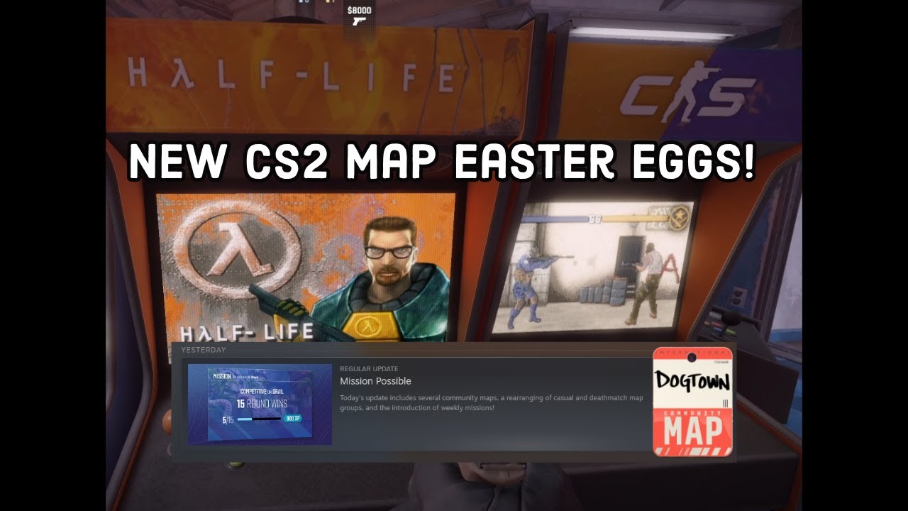 All DogTown Easter eggs Cs2
