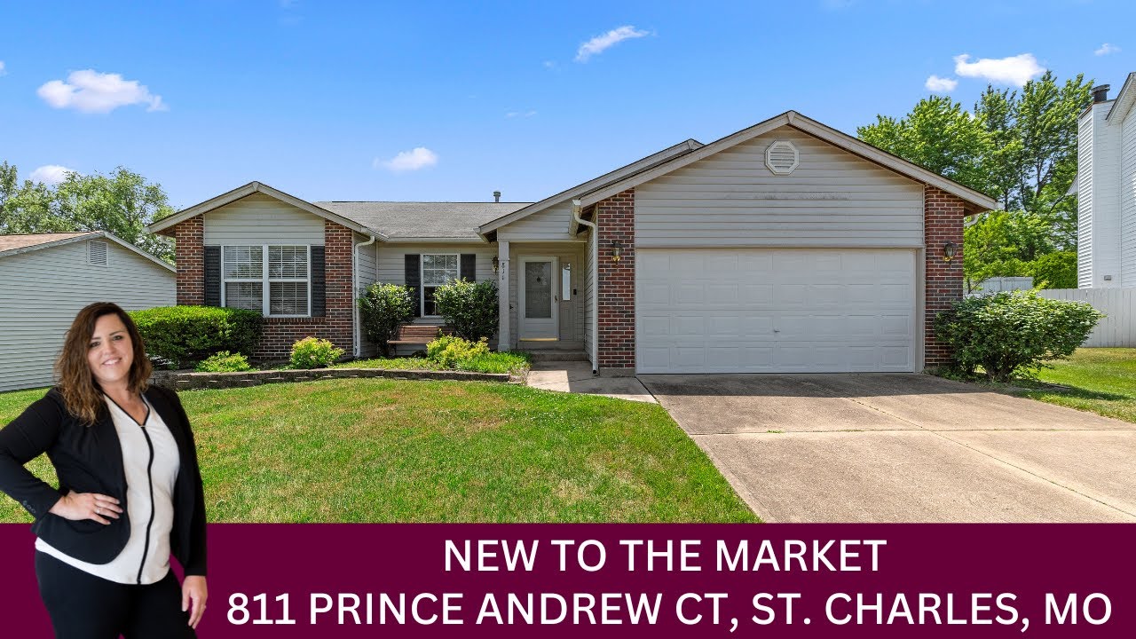 811 PRINCE ANDREW CT, ST. CHARLES, MO 63304 - $325,000 Home 30 Minutes Outside of St. Louis, MO