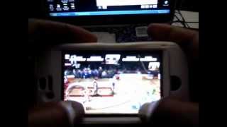 NBA Jam on iPhone 4 iOS5 App Review by: @BruhLuuhMusic