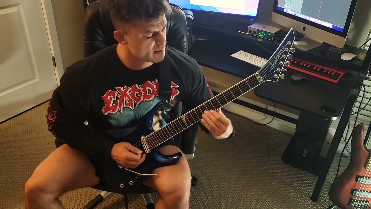 27 frets of Pure Jackson Guitar Shred