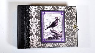 Classic Gothic 5x7 Mini Scrapbook Album
