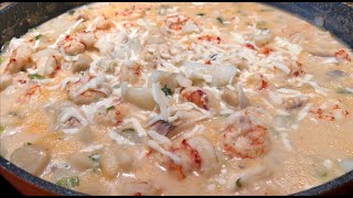 Creamy Seafood Chowder - Maryskitchenmtl