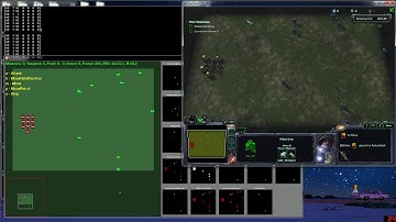 pysc2 RL agent learning beginner stage