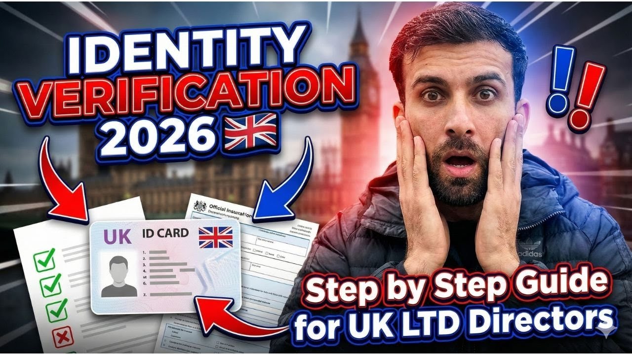 Companies House Identity Verification 2026 🇬🇧 | Step by Step Guide for UK LTD Directors
