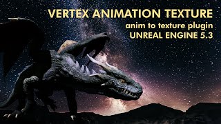 AnimToTexture Plugin. How to setup VAT, vertex animation textures in Unreal 5.3