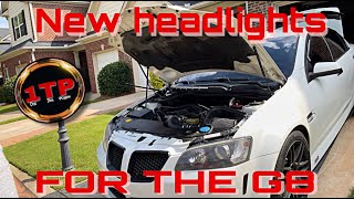 INSTALLING NEW HEADLIGHTS ON G8 GT