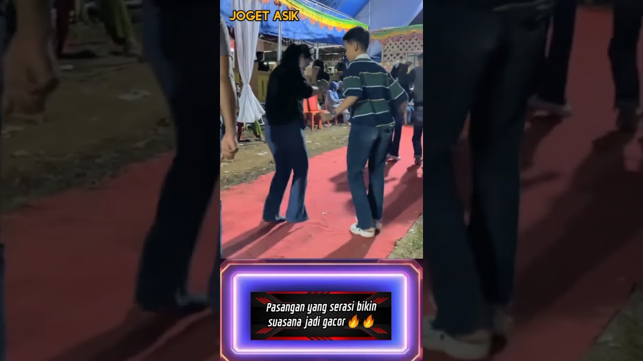 Tidak di ragu kan lagi, kalau pasangan ini yang joget pasti asik #short #dance #hiburan