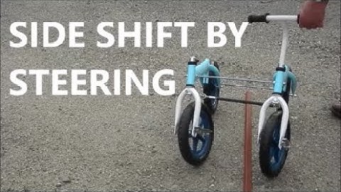 Synchronous side shift center om mass of a car by steering prevented overturn -World patent novelty