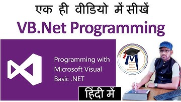 (Hindi)How to Learn VB.Net Programming Tutorial (Vb.Net Programming Full Course) By Arvind