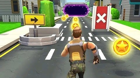 Battle Run - Endless Running Game Gameplay ( Android) walkthrough with 3.