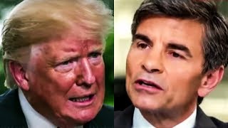 Visibly Broken Down Trump Loses Cool During Simple Interview Details