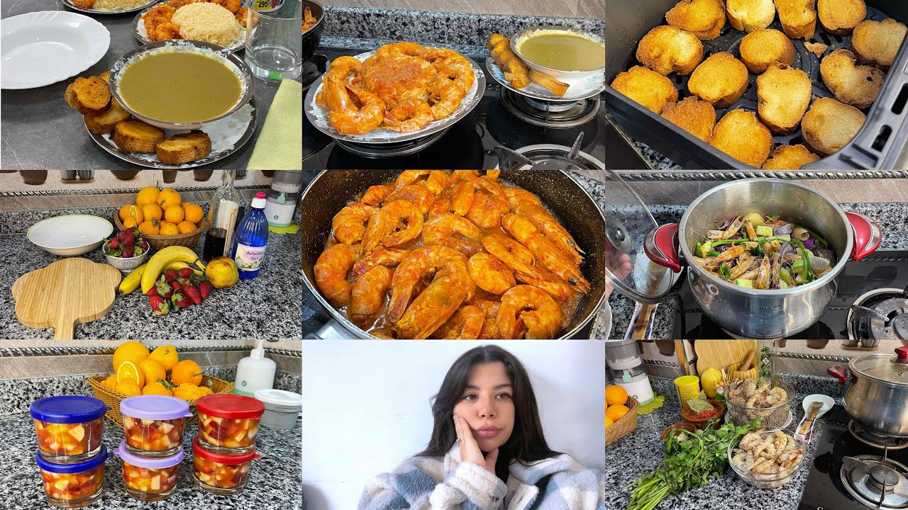 روتيني اليومي../ بكرت مع لفجاري🙃كملت خدمت سنتي🦷 عشانا كروفات بلاصوص و روز مع سوب الخضار و كروفات👌