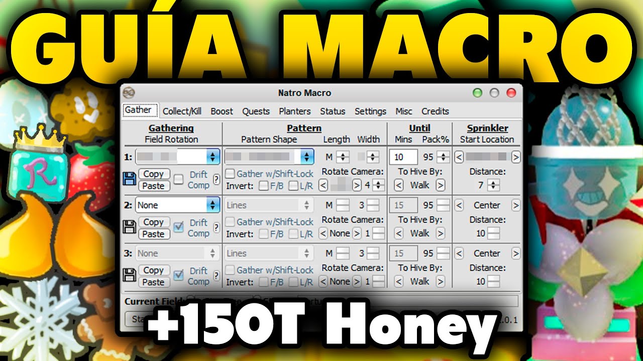 CÓMO HACER MACRO en BEE SWARM SIMULATOR 2026 🤖🐝 - Parte 1
