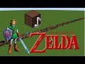 Minecraft The Legend Of Zelda Main Theme With Note Blocks 