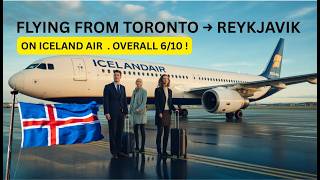 Icelandair Flight Review |Toronto To Reykjavik #travel #iceland