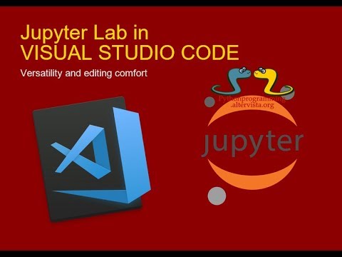 Use Jupyter lab in Visual Studio Code