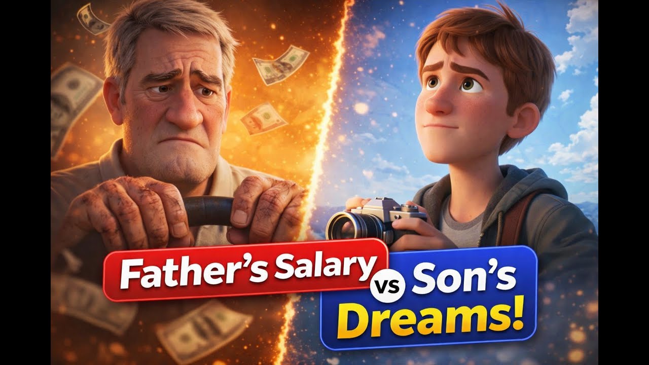 Will he MAKE IT?? Fathers Salary vs Son's Dreams! 