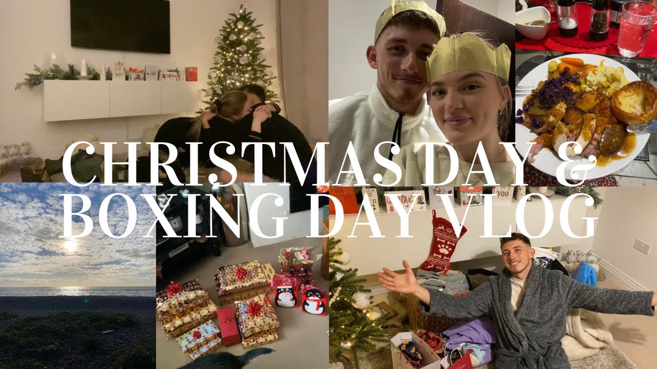 CHRISTMAS DAY & BOXING DAY Vlog Of Xmas Day & Boxing Day What I Got