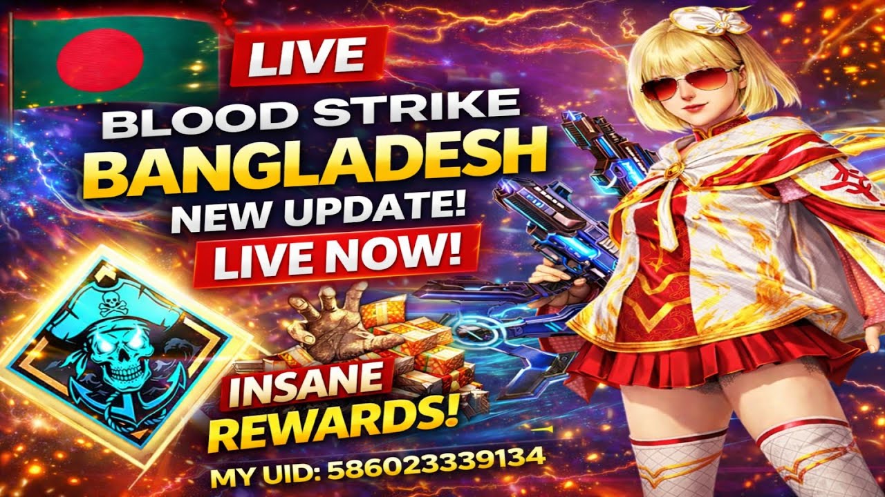 Blood Strike New Free Skin     -  Ace Shooter Live  - new Update Pc Gameplay Blood Strike