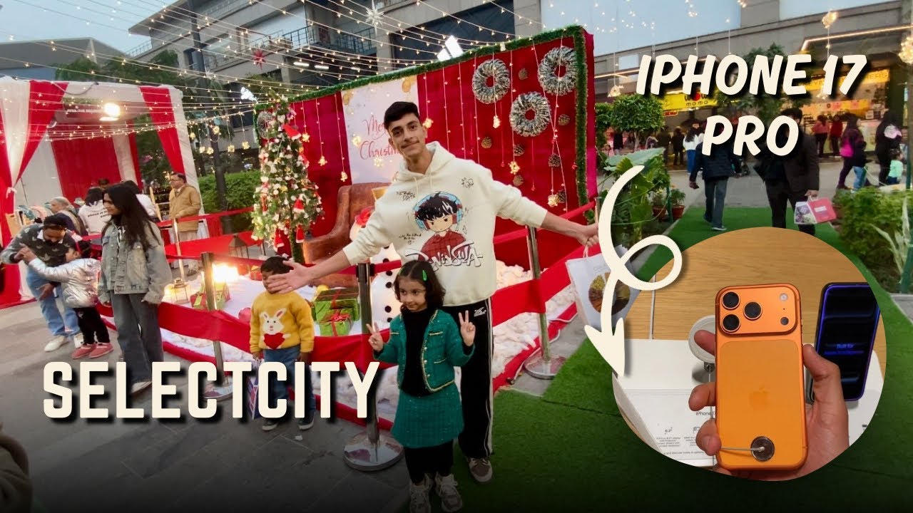 Exploring Select Citywalk Delhi 🏙️ | Buying iPhone 17 Pro 📱🔥